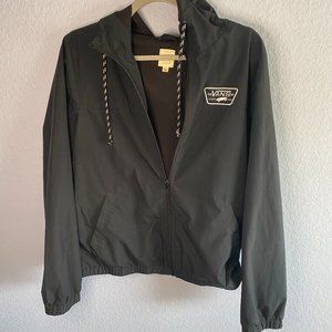Black Vans Windbreaker